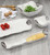 Pampa Bay Handle with Style Snack Bowl, White & Silver (CER-2609)