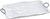 Pampa Bay Handle with Style Platter, White & Silver (CER-2610)