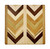 Wooden Herringbone Cutting Board, Small (535.3)