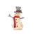 Raz Imports Flocked Tinsel Lighted Snowman - 20.5" (4055806)