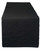 Design Imports Ribbed Table Runner - Black (751090)