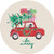 Now Designs Soak Up Coaster, Winter Wheels - Set of 4 (1042006)