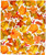 Caspari Paper Guest Towel Napkins, Autumn Leaves II - 2 Packs (16260G)