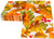 Caspari Paper Guest Towel Napkins, Autumn Leaves II - 2 Packs (16260G)