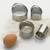 RSVP Endurance® Round Biscuit Cutters, 4-Piece (BC-4)