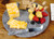 RSVP Grey Marble Cheese Board & Knife Set