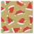 Caspari Paper Luncheon Napkins, Santa Hat Toss Gold - 2 Packs (16130L)