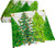 Caspari Paper Luncheon Napkins, Christmas Trees with Lights - 2 Packs (16150L)