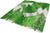 Caspari Paper Guest Towel Napkins, Christmas Trees with Lights - 2 Packs (16150G)