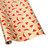 Caspari 8' Continuous Reversible Gift Wrap Roll, Santa Hat Toss (9752RC)