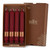 Root Grecian Collenette Candles 9", Garnet - Box of 4 (1978)