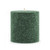 Root Timberline Pillar Candle, 3x3" Unscented Dark Green (33369)