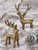 TAG Reindeer Figurine, Small - Gold (G11994)
