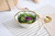 Pampa Bay Salerno Medium Porcelain Bowl, White & Gold (CER-1209-WG)