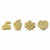 HIC Mrs. Anderson's Baking Pie Crust Cutter Set