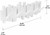 Umbra Sticks Wall Hooks, White