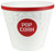 Gourmac Popcorn Bucket, Red (388RD)