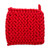 TAG Crocheted Trivet, Red (G12754)