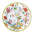 Caspari Round Paper Salad/Dessert Plates, Summer Palace - 2 Packs (16360SP)