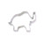 Fox Run 3" Cookie Cutter, Elephant - 2 Pack (3339)