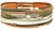 Rain Magnetic Bracelet, Mixed Media - Silver/Green (MB111)
