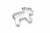 Fox Run 5" Cookie Cutter, Moose - 2 Pack (3287)