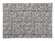 Tableau Rectangular Placemats, String of Beads Black, Set of 4
