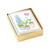 Caspari Foil-Stamped Note Card Assortment, Window Garden - Box of 10 (91606.46A)