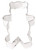 Fox Run 3" Cookie Cutter, Teddy Bear - 2 Pack (3354)