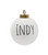 The Dish Indianapolis Ornament, Handwritten Text, Small