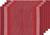Now Designs Second Spin Placemats, Chili - Set of 4 (1047007)
