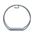 Demdaco Round Ornament Stand, Dark Gray