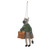 TAG Ornament, On The Go - Zebra with Skirt (G14627B)