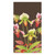 Caspari Paper Guest Towel Napkins, Slipper Orchid Chestnut - 2 Packs (16591G)