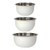 Now Designs White Mixing Bowls, Set of 3 (5205004)