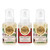 Michel Design Works Mini Foaming Hand Soap Set, #6 Spruce, Tartan, Spruce (FOAMS06)