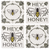 Midwest CBK "Hey Honey" Coaster, Set of 4