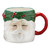 TAG Christmas Mug, Vintage Santa with Wreath (G14701)