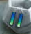 Jilzarah Northern Lights Silver Reversible Bar Earrings
