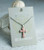 Jilzarah Pastel Sky Reversible Cross Necklace