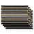 Tableau Rectangular Placemats, Ashland Stripe - Set of 4