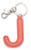 Burano Initial Keyring, "J"