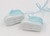 Midwest Ornament, Blue Baby Shoes - 2 Piece Set (949320)