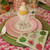 Caspari Paper Luncheon Napkins, Painted Ornaments - 2 Packs (16710L)