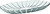 Guzzini Grace Serving Tray, Sky Grey (27970092)