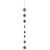 Midwest CBK Large Rain Chain, Distressed Brown Windmill Spinning