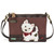 Chala Mini Crossbody Bag, Westie, Burgundy (826WT9S)