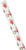 Caspari 8' Continuous Gift Wrap Roll, Dancing Santas (9793RC)