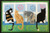 HCI Jellybean Rug - Kitties in the Window