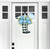 Studio M Door Décor, Black and White Wellies (DD2117)